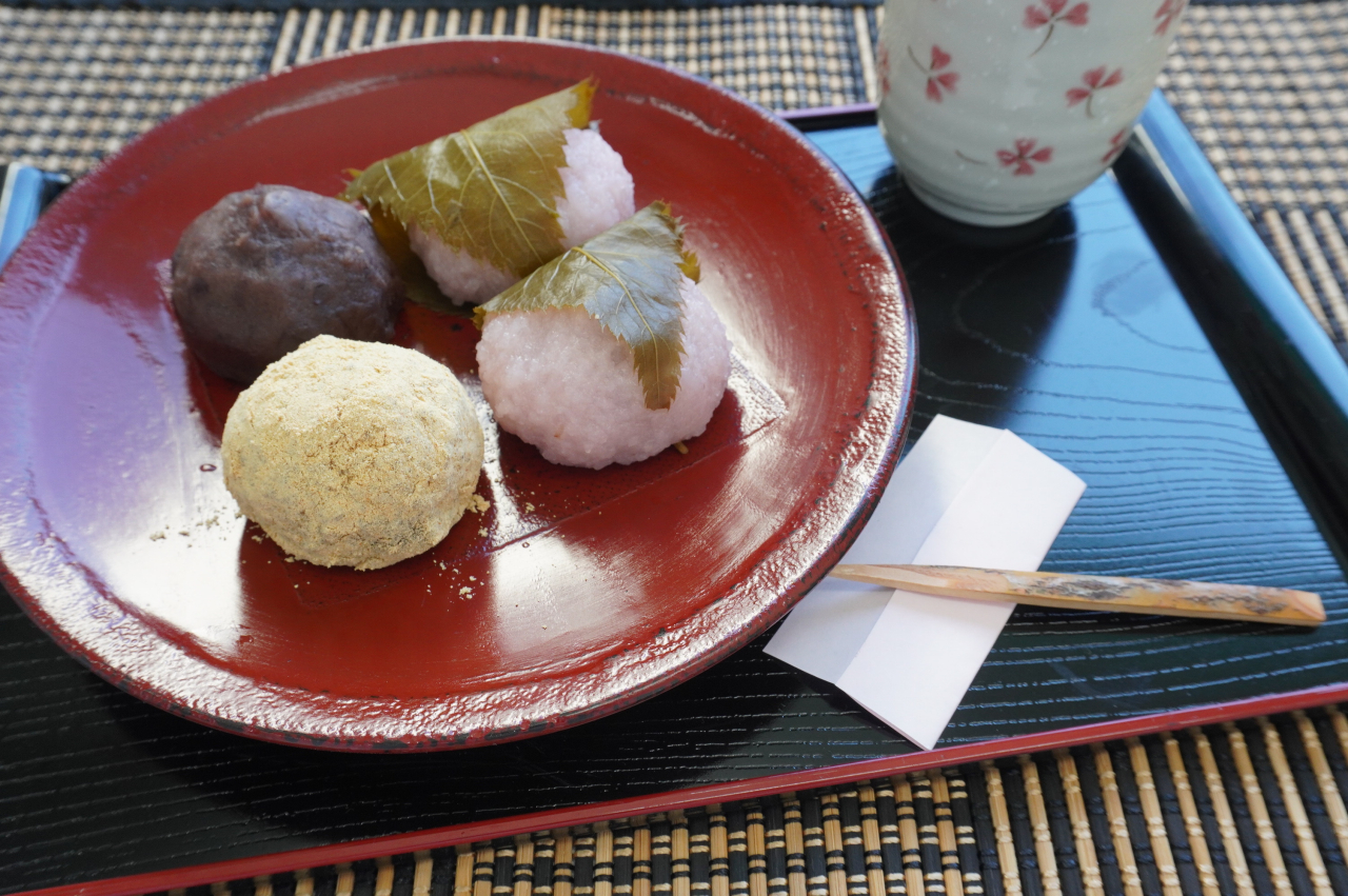 桜餅・二色おはぎ