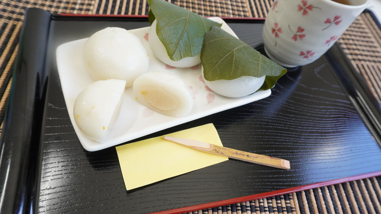 柏餅・柚子団子